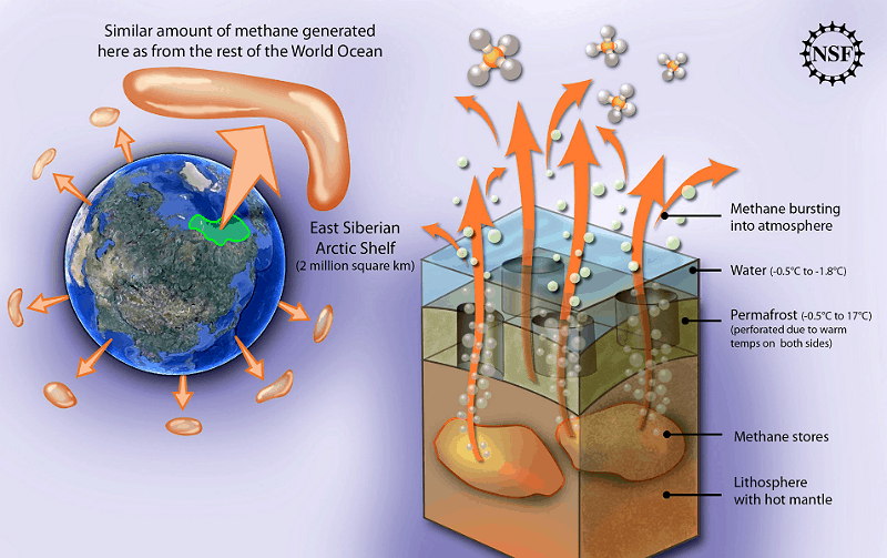 Permafrost methane of the East Siberian Arctic Shelf