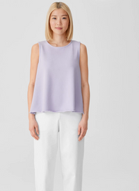 Organic Cotton Terry Tank by Eileen Fisher