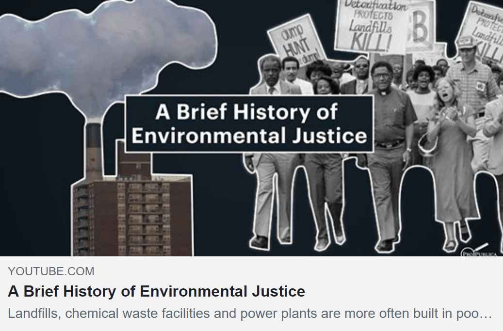 A Brief History of Environmental Racism
