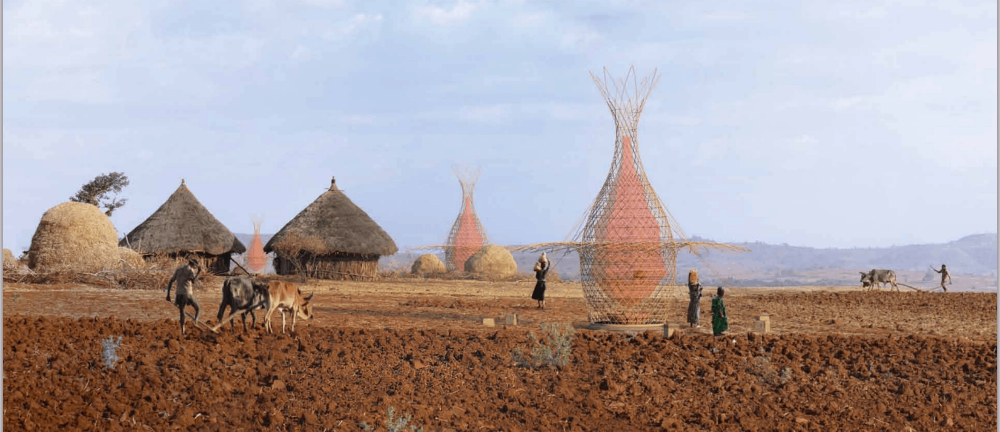 WarkaWater Towers in Africa